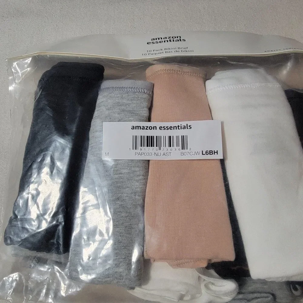 Amazon Essentials Womens Neutral Bikini Bottom M - Picture 2 of 6